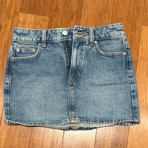 Pacsun Denim Mini Skirt